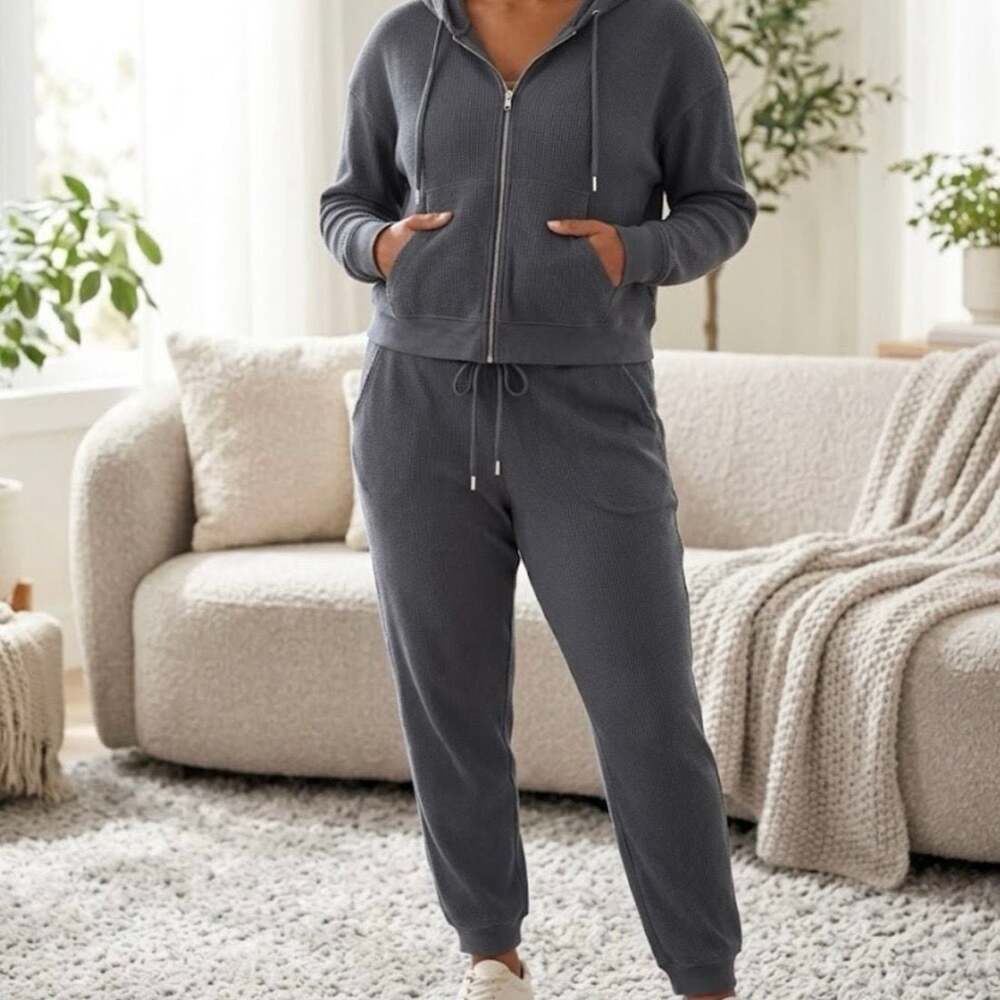 Auden 3-Piece Waffle Knit Lounge Set